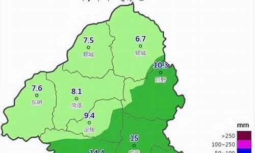 菏泽天气预报一周2345_菏泽天气预报一