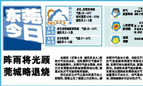 东莞天气预报15天最新_东莞天气预报15天最新消息查询