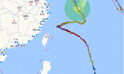 台风路径预测线颜色分别代表哪个机构_台风路径预测