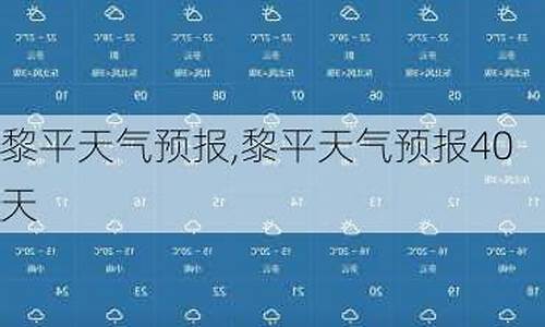 黎平天气预报15天气报_黎平天气预报15天准确