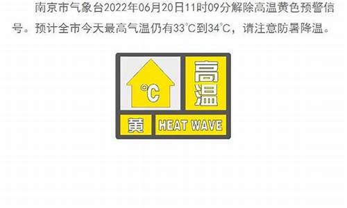 南京天气预警最新消息_南京天气预警